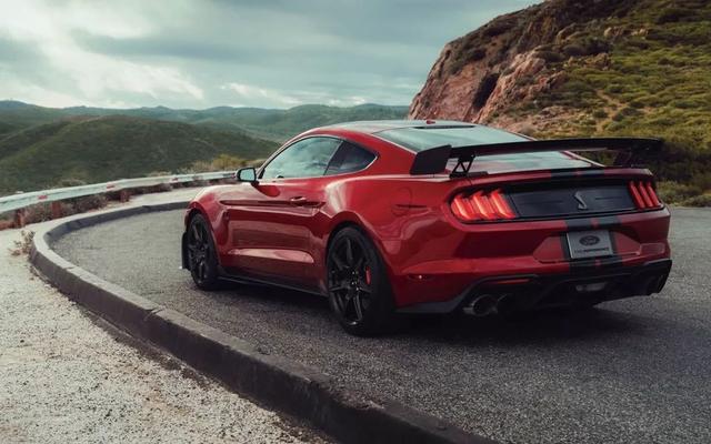 史上最快"眼镜蛇"鉴赏2020款福特mustangshelbygt500